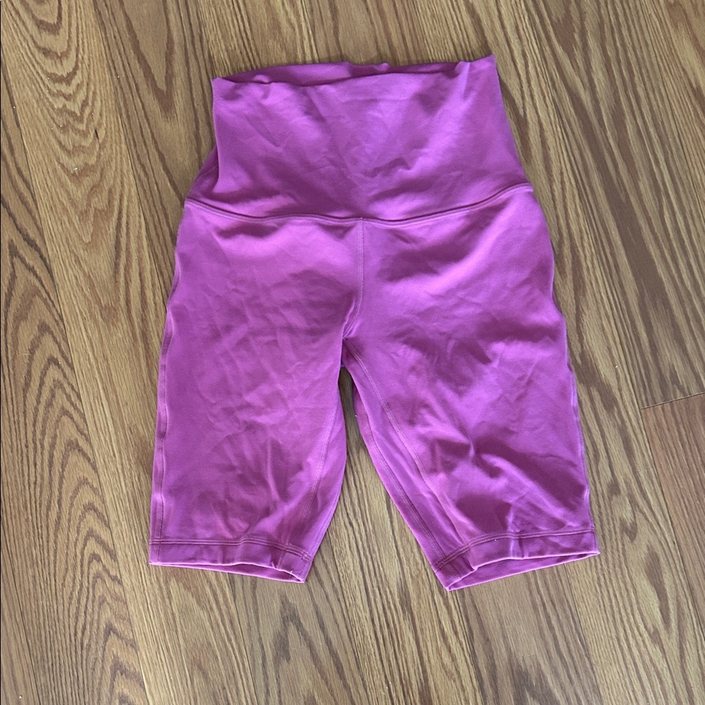 lululemon athletica Pink Bike Shorts